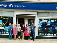 Charity shop prizes to support hospice
