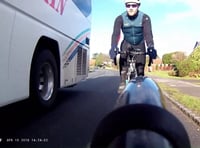 Highest complaint rate for cyclist near-misses in Somerset