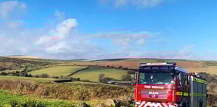 Camper van destroyed in car park blaze