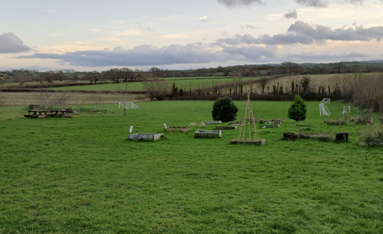 A steel gate is to be installed to prevent unauthorised access to Stogursey School playing field. PHOTO: Quantock Education Trust.