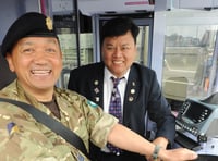 Free bus travel for passengers in military uniform