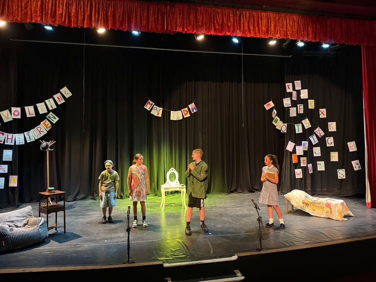 Matilda Jr was produced at the Regal by pupils of Minehead Middle School. PHOTO: MMS.