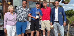 More than 100 golfers compete in Terence Trophy 