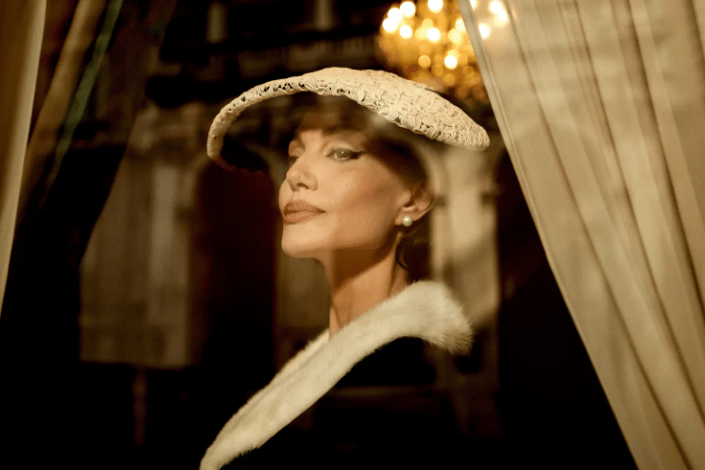 Angelina Jolie as Maria Callas in the biopic