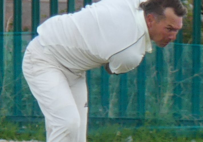 Rob Spiers - snapped up two wickets for Minehead 2nd XI.