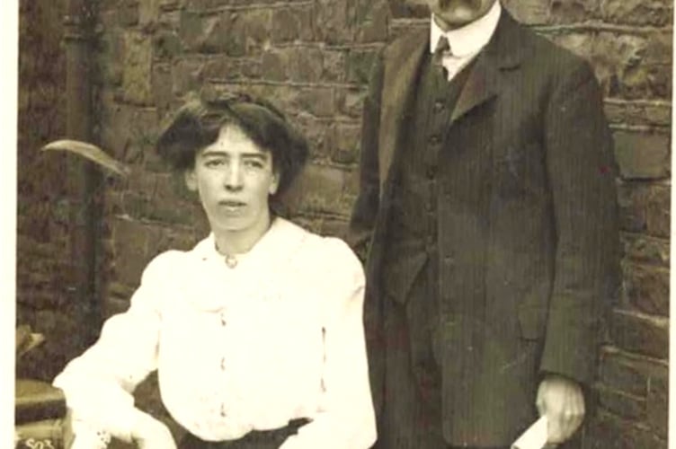 Gladys and Herbert Shephard 1914