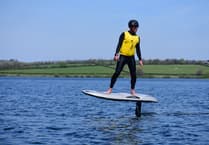 eFoiling introduced to Exmoor's Wimbleball Lake