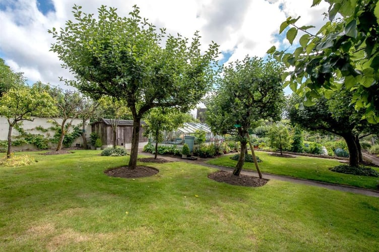 Part of the gardens