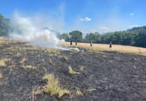 Firefighters spot Flying Scotsman while tackling blaze