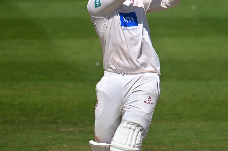 Tom Kohler-Cadmore on his way to his unbeaten 147