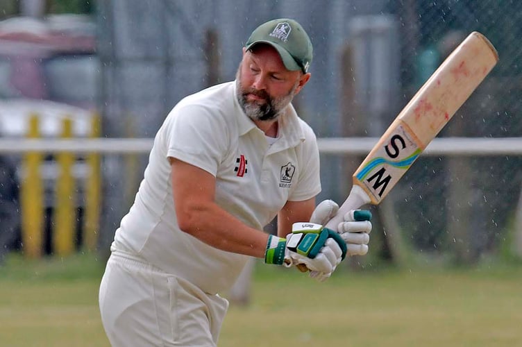 Opener Pete Stone in action for KIlve in a recent match
