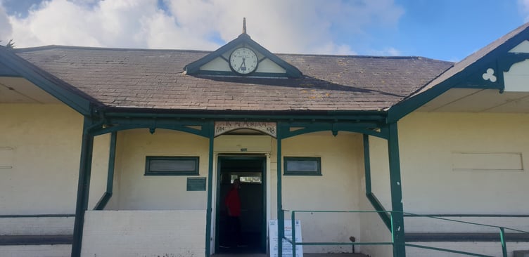 The roof of the pavilion in Watchet's war memorial recreation ground has been damaged during a recent surge in vandalism across the town.