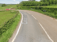 A396 reopens following fatal collision