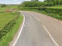 A396 reopens following fatal collision