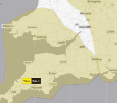 Be alert: Yellow weather warning now covers local area