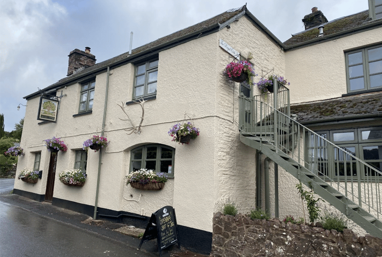 The Royal Oak Inn, Withypool, which is part of this year's Campaign for Real Ale pub trail. PHOTO: Visit Somerset.