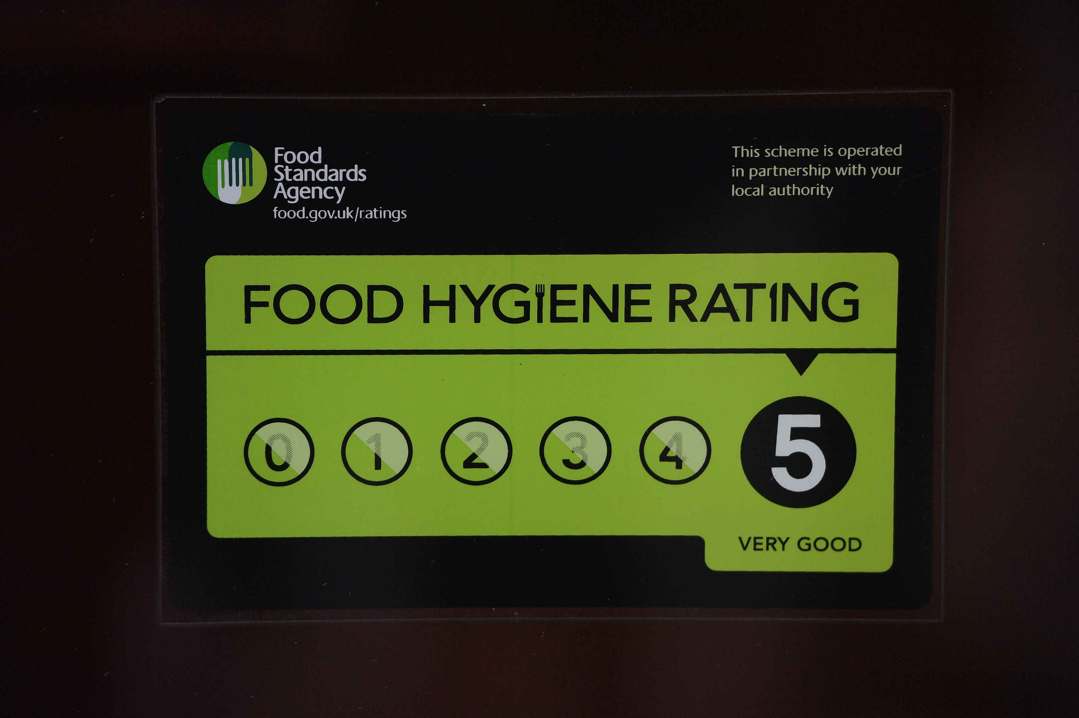 Food hygiene ratings given to 15 Somerset establishments