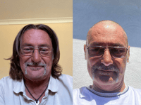 Head shave to “give something back”