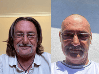 Head shave to “give something back”