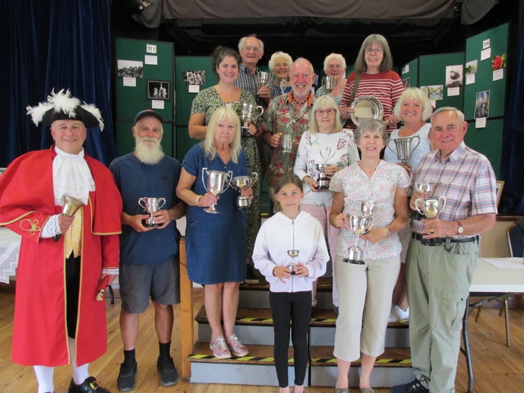Porlock horticultural summer show trophy winners 2025