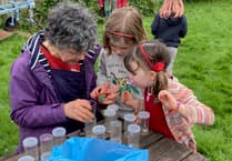 Wildlife projects co-ordinator Elizabeth Atkinson holds summer children's activities
