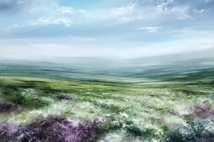 One of Tess Armitage's landscapes