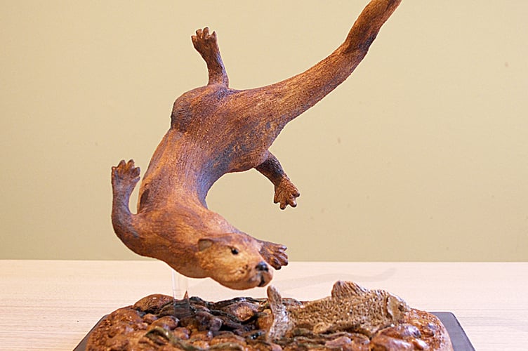 One of David Manners' otters