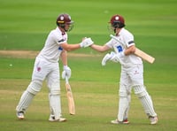 Rew and Abell in record-breaking stand for Somerset s