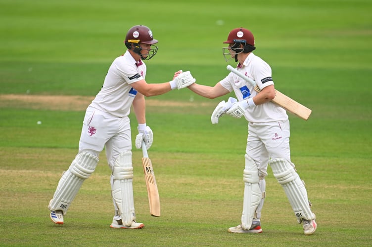 Record breakers - James Rew and Tom Abell