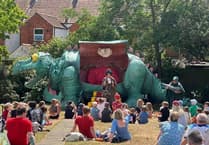 Museum and Emerald Ant arts group bring free 'dino day' theatre event to Watchet