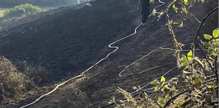 Hot and dry weather keeping fire crews busy