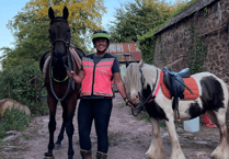 Rider and two horses to trek across Exmoor for charity
