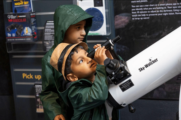 Stargazing will be encouraged with the autumn Exmoor Dark Skies Festival. PHOTO: Shaun Davey.