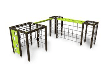 A climbing track like this one could be installed for children's play in Washford Recreation Ground.