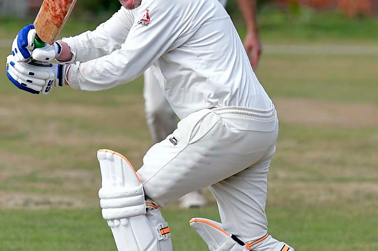 Mark Slater who scored 28 for Hemyock in their win over Ashbrittle 2nd XI