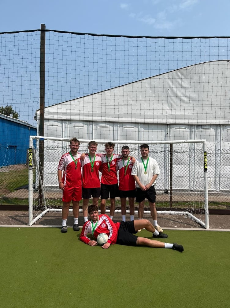 A football tournament in Butlin's Minehead holiday resort was one of many fund-raising events this year to support Great Ormond Street Hospital. PHOTO: Butlin's.