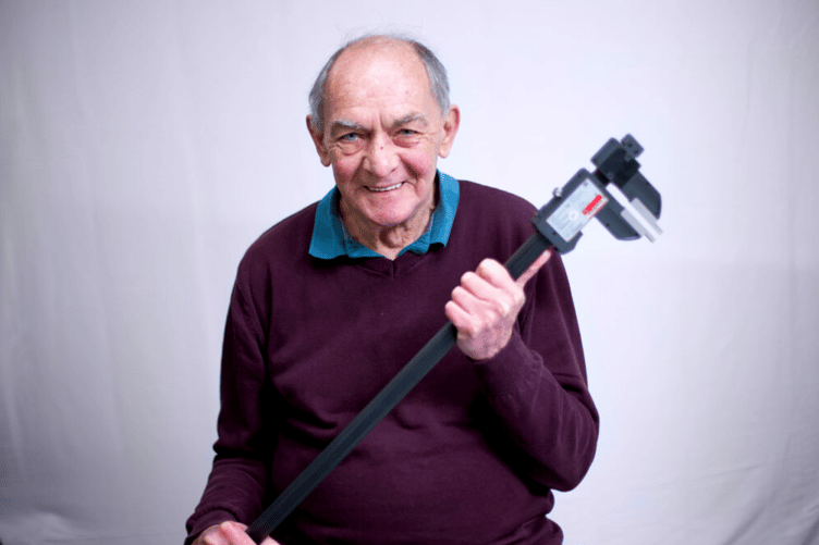 The late Adrian Huxley, who provided students with practical and professional placements at Singer Instruments.