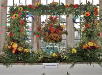 Flower festival with the sound of music