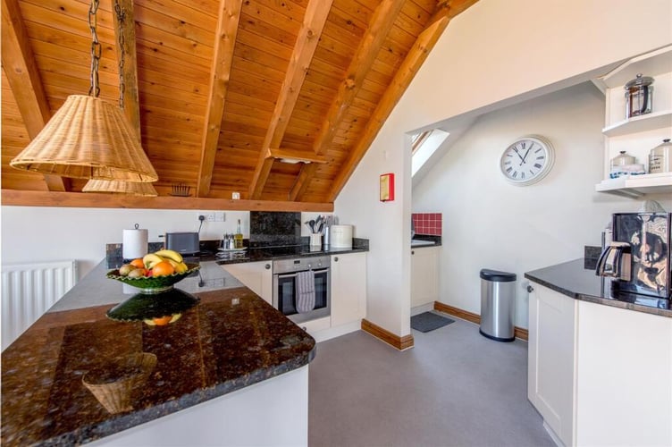 Holiday rental cottage interior