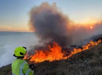Barbecue ban after three fires on hills in two days