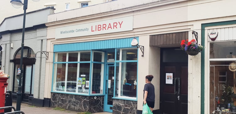 Wiveliscombe Community Library, in The Square, may need more volunteer help to keep it running.