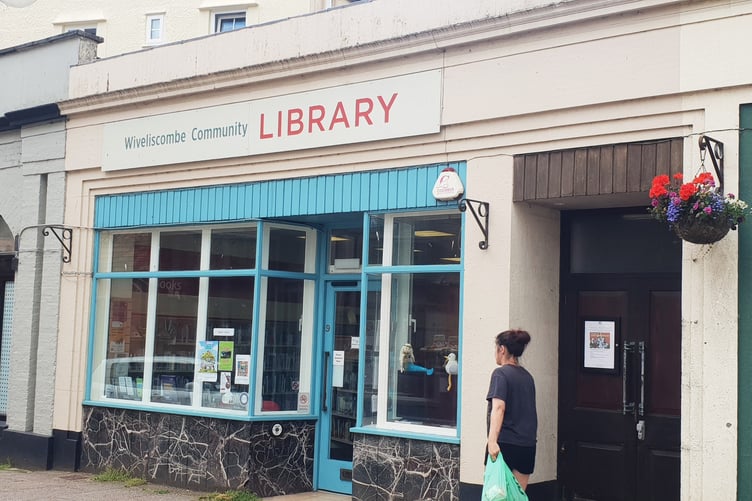 Wiveliscombe Community Library, in The Square, may need more volunteer help to keep it running.