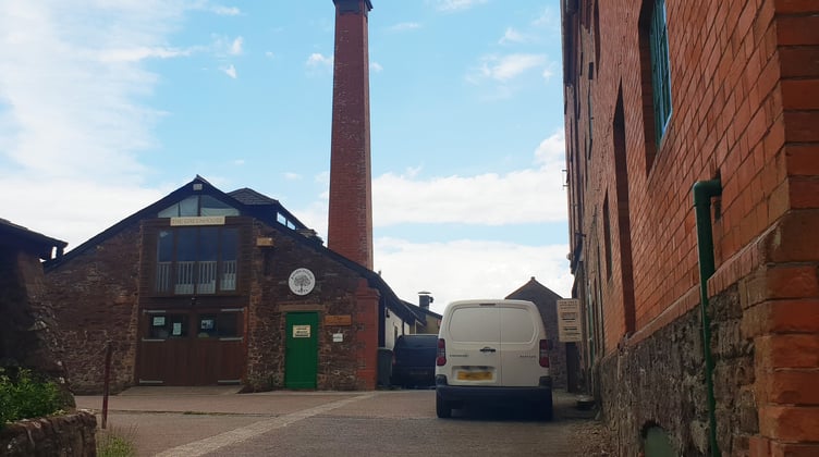 The Greenhouse, in Wiveliscombe, headquarters of Brendon Orchards community co-operative.