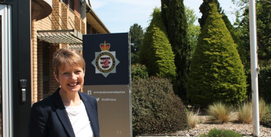  Police and Crime Commissioner Clare Moody has announced more funds for policing in Minehead.