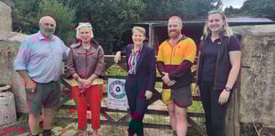 Rural crime talks as commissioner visits farm