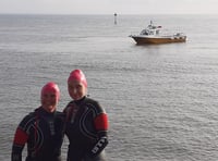 Charity sea swim is a West Somerset first