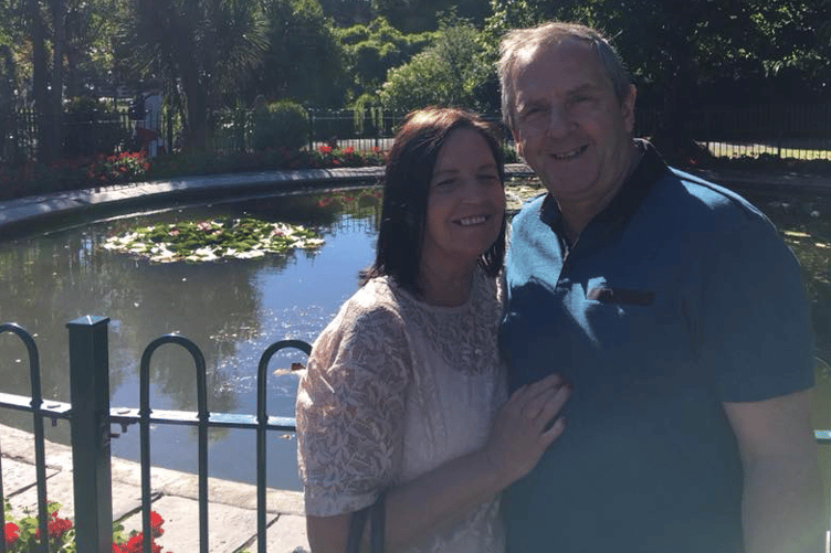 Jeff and Eve Tynan, whose Cannington home was destroyed in a fire on Saturday.
