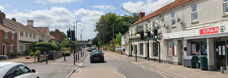People were being warned on Saturday to avoid High Street, Cannington, after a large fire broke out.
