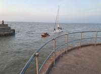 Drama as sea scouts rescue stricken yacht