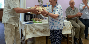 Retirement tributes to hall caretaker Joyce